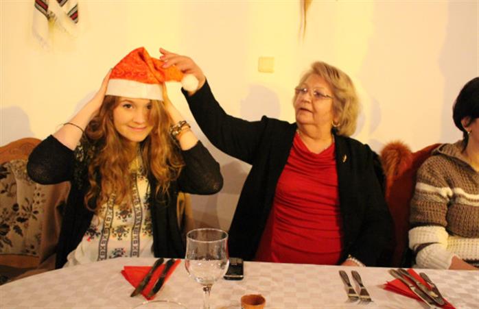 Becky (UK) și Crăciunul la socri, în Botoșani