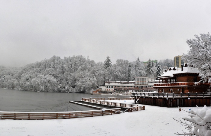 Sovata și lacul Ursul... îmbrăcați în iarnă