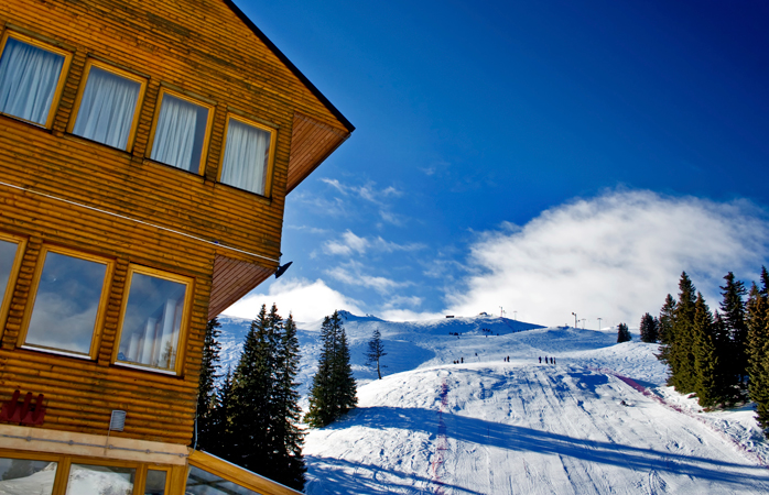 The Jahorina ski centre, Bosnia