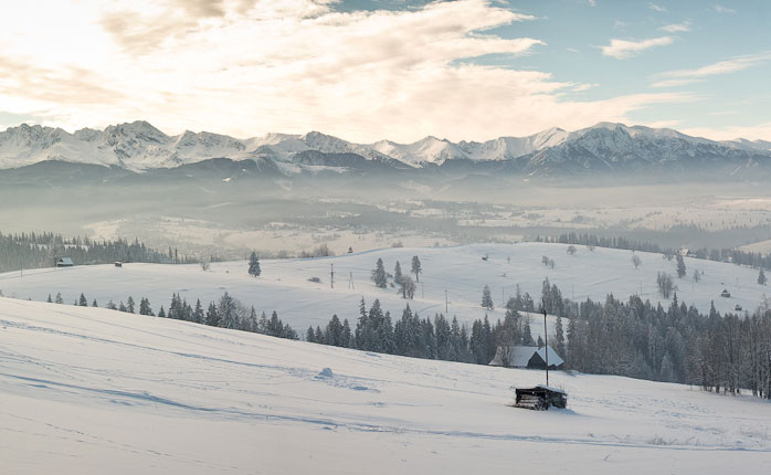  Munții polonezi Tatra (nu „tantra”) - Bialka Tatrzanska, Polonia