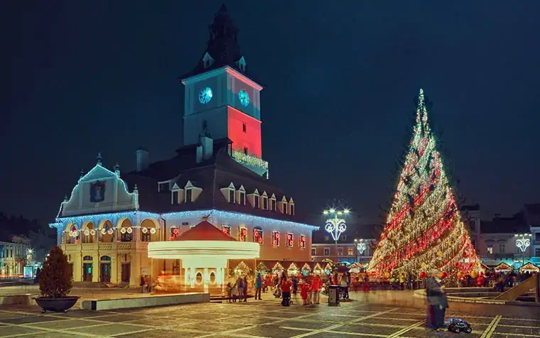 Centrul Brașovului de sărbători